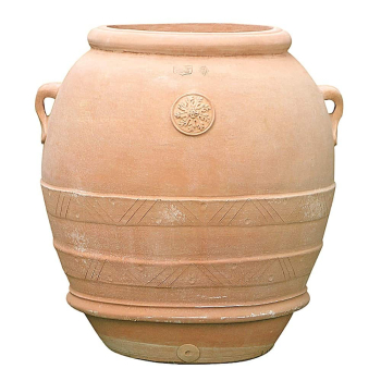 Großer Terracotta-Krug aus Impruneta – Ø 83 cm, Höhe 95 cm
